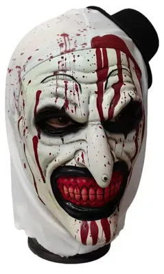 Gruselige Clown Latex Maske für Erwachsene, Halloween Kostüm Requisite