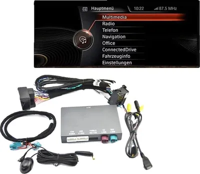 Produktbild von Drahtloses Carplay Android Auto, kompatibel mit Luxusfahrzeugmodellen, einfache Installation, NBT