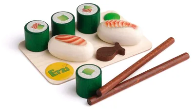 Immagine prodotto di Set di sushi in legno per bambini