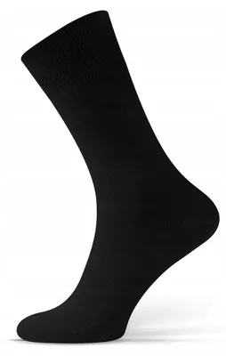 Produktbild von Sesto Senso Herren Baumwollsocken druckfrei Schwarz Größe 43-46