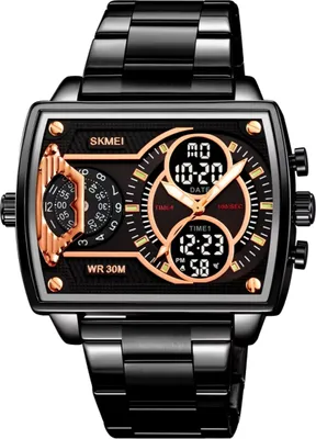 Obrázek produktu pro Hodinky SKMEI MA-35254 - Elegantní černé pánské hodinky KP35254