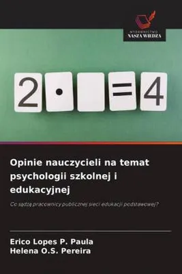 Produktbild von Opinie nauczycieli na temat psychologii szkolnej i edukacyjnej