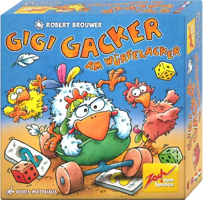 Immagine prodotto di Gioco di dadi per bambini Zoch Gigi Gacker am Würfelacker 601105222