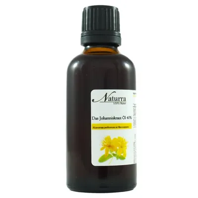 Bio Johanniskraut-Mazerat 50ml unraffiniert nativ vegan Hautöl Naturkosmetik