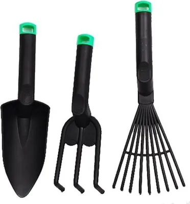 Produktbild von PROREGAL Gartenwerkzeuge Set, Kelle, Grubber, Rake, Plastik