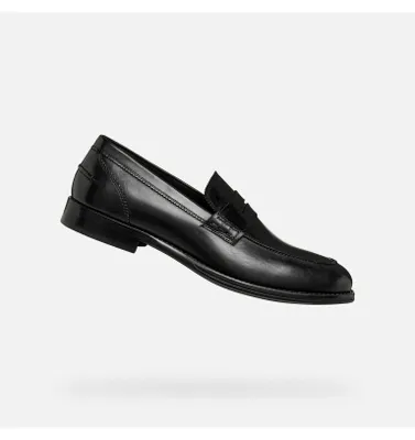 Produktbild von Geox Schwarze Herren-Loafer von Barberigo 42,5