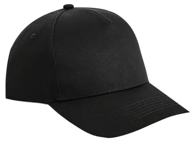 Obrázek produktu pro Beechfield – „Urbanwear“ snapback čepice 5 segmentů pro muže/ženy Uni FK1615 (jednotná velikost) (černá)