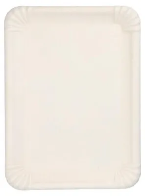 Produktbild von Servierplatten, Zuckerrohr "pure" eckig 26 cm x 35 cm weiss