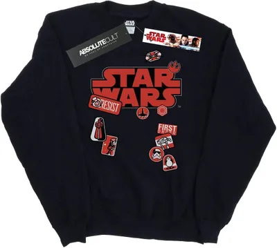 Produktbild von Star Wars - "The Last Jedi" Sweatshirt für Herren BI46192 (S) (Schwarz)