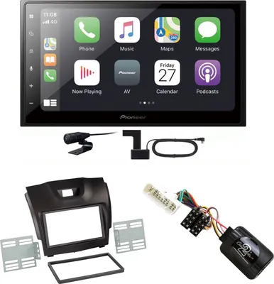 Produktbild von Pioneer SPH-DA250DAB CarPlay Android Auto Bluetooth Einbauset für Isuzu D-Max 2