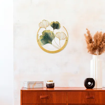 Immagine prodotto di Wallity, Hancheng- TNL1920, Verde, Altre decorazioni per la casa, 50 x 50 x 7 cm, 100% metallo