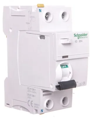 Immagine prodotto di Interruttore automatico Schneider Electric iID, 2P, 25A , 300mA, tipo A9Z24225