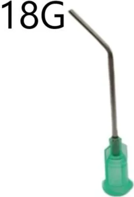 Produktbild von 10 Stück 18G Industrielle stumpfe Spitze Dosiernadel. Präzision Applikator. Spritze Dispensin
