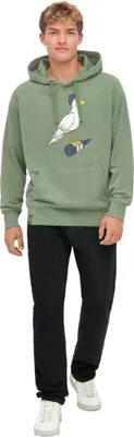Produktbild von DERBE HAMBURG M-06-HD-STURMMÖWE Herren Kapuzenpullover, Größe:L, Farbe:Hedge Green