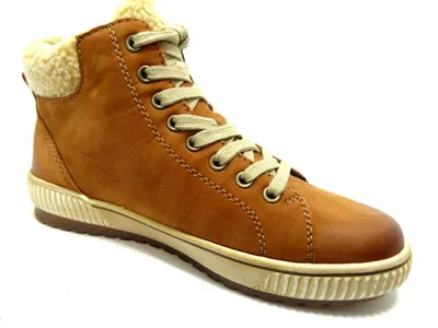 Produktbild von Remonte Damen  Schnürstiefel & Boots gefüttert braun Gr. 36