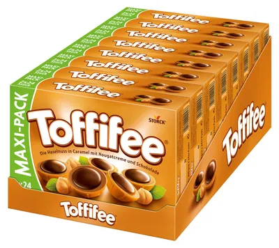 Image de Storck Toffifee paquet de 48 pralines au chocolat, 400g