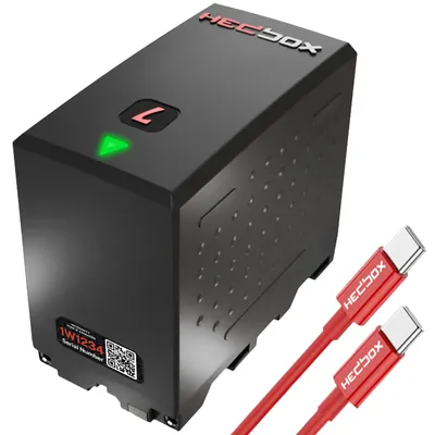 Immagine prodotto di Batteria Hedbox NPF995 da 7800mAh con porta USB-C