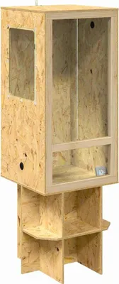 Immagine prodotto di vidaXL Terrario marrone 50 x 50 x 150 cm OSB