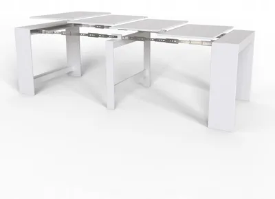 Zdjęcie produktu dla Duży Stół rozkładany 240×90 „PYTHON” Biały