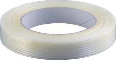 Produktbild von Filamentband farblos L.50m B.25mm Rl.