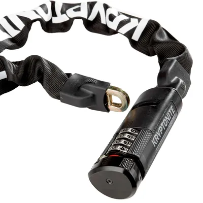 Produktbild von Kryptonite Keeper 790 Kombinations-Kettenschloss 90 Zentimeter schwarz - 4-st...