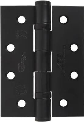 Zdjęcie produktu dla Zawias drzwiowy 102x76x3mm czarny matowy (ZHS43PCB)