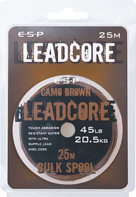 Zdjęcie produktu dla ESP olovenka Leadcore Original Camo 45lb 25m
