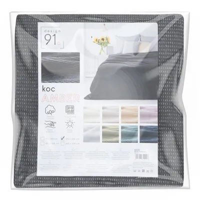Obrázok produktu pre Deka D91 Amber 200x220 cm čierna