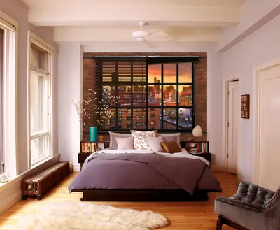 Produktbild von Komar Fototapete "Brooklyn Brick", bunt, 368 x 254 cm