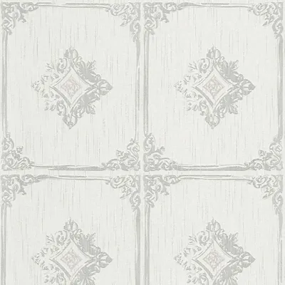 Produktbild von Profhome 961991-GU Barock Tapete Ornament matt beige grau 5,33 m2