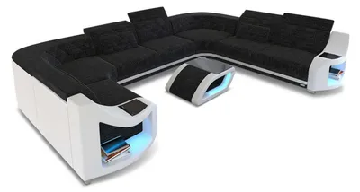 Produktbild von Couchlandschaft Genua U-Form in Stoff