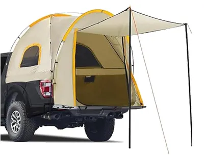 Produktbild von Pickup Truck Ladeflächenzelt - Auto Campingzelt - 210D Oxford - Wasserdicht - Mit Markise - Tragbar - Größe M