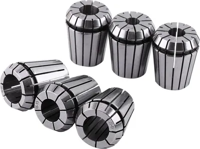 Image de Jeu de 6 pinces de serrage ER32 pour machines à graver CNC et outils de fraisage et de tournage 10–20 mm