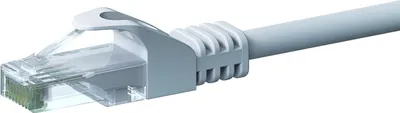 Produktbild von CAT 6 Netzwerkkabel U/UTP - 2 Meter - Weiß - CCA