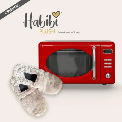 Produktbild von Habibi Wärmeschuhe - grau Größe L (EU 41-45), KI-generiertes Bild