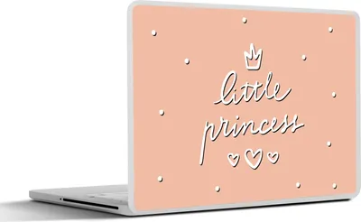 Produktbild von MuchoWow® Laptop Aufkleber Sticker Cover Zitate - Kleine Prinzen - Sprichwörter - Kinder - Baby - Mädchen 30x21 cm - Sticker für Laptop - Selbstklebend
