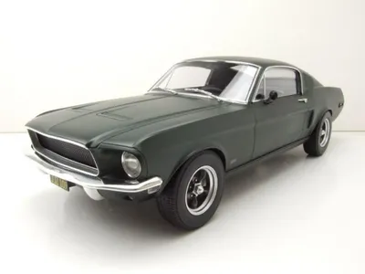 Produktbild von Norev 122702 Ford Mustang GT Fastback 1968 grün metallic 1:12