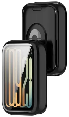 Produktbild von Schutzhülle für Xiaomi Smart Band 10 Pro, Bizon Case Watch Felipe, Schwarz