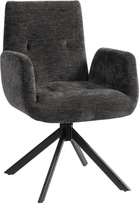 Zdjęcie produktu dla Fotel tapicerowany, fotel akcentujący, nowoczesny design, obrotowy, do 120 kg