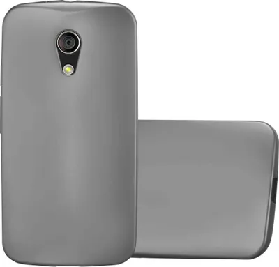 Obrázok produktu pre Cadorabo ochranný kryt pre Motorola MOTO G2 case in grey obal na mobilný telefón TPU silikónový obal Cover Case