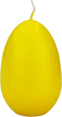 Produktbild von INNA-Glas Osterei Kerze LEONITA, gelb, 9cm, 6cm, 16h - Germany - Deko Kerzen