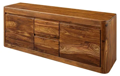 Produktbild von MASSIVMOEBEL24.DE TV-Board Sheesham 147x40x58 walnuss gewachst TORONTO #200