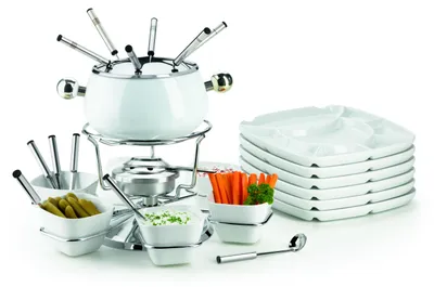 Produktbild von Fondueset, Edelstahl Fondueset, Edelstahl Fondueset Mäser