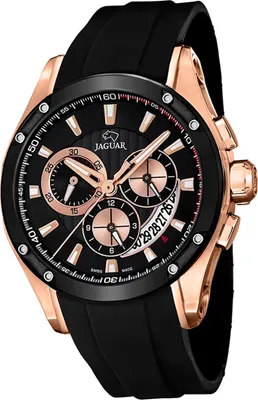 Obrázok produktu pre Pánske hodinky Jaguar PUR J691/1 Športové náramkové hodinky Black Special Edition D2UJ691/1