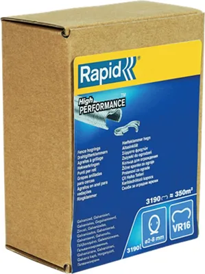 Obrázok produktu pre Rapid 40108808, Plotová spona, Zelená, 3190 kusov, fence pliers FP20, FP216, 2 - 8 mm, 99 mm