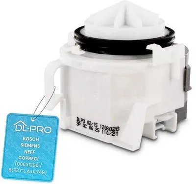 Productafbeelding van Afvoerpomp wasmiddelpomp voor vaatwasserpomp (00631200 / BLP3 CL.A UL749)
