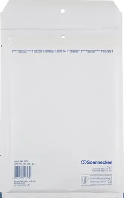 Produktbild von Soennecken Luftpolstertasche Typbezeichnung: D/1 Verschlusstechnik: mit Haftklebung