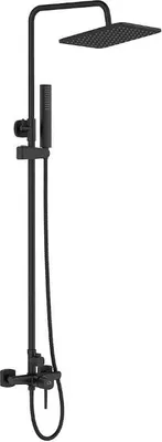 Immagine prodotto di Colonna doccia design con miscelatore nero