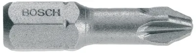 Image de 3 embouts de vissage extra dur PZ3 25mm - BOSCH - 2607001562