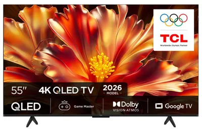 Produktbild von TCL QLED780L 55QLED780L, 139,7 cm (55"), 3840 x 2160 Pixel, QLED, Smart-TV, WLAN, Schwarz